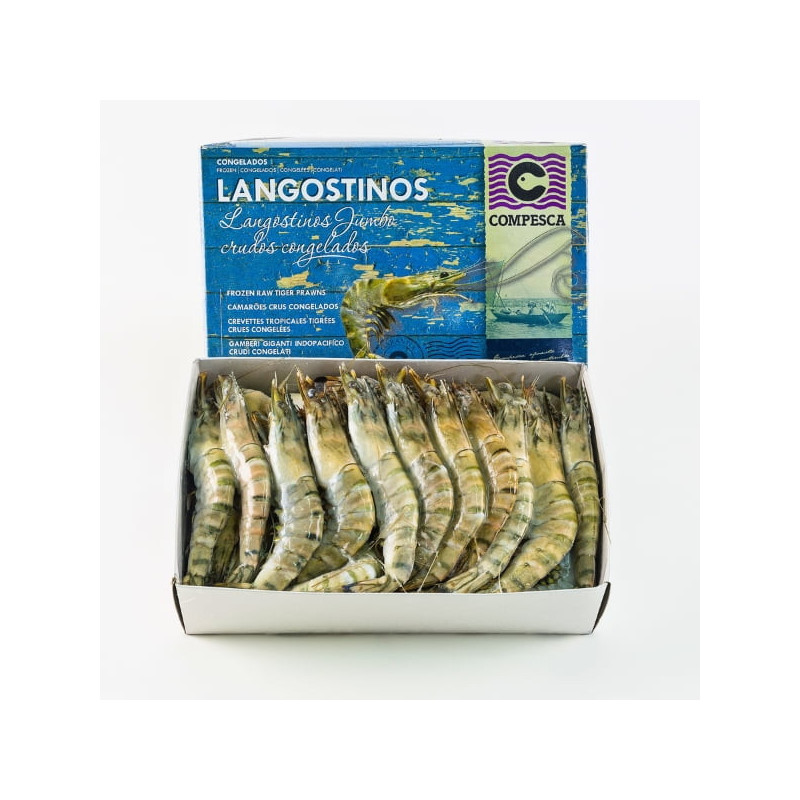 Langostinos Tigre Extra Grandes 2kg