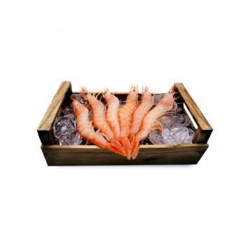 Lote de navidad 8: langostino de huelva, gamba blanca de huelva y zamburiñas.