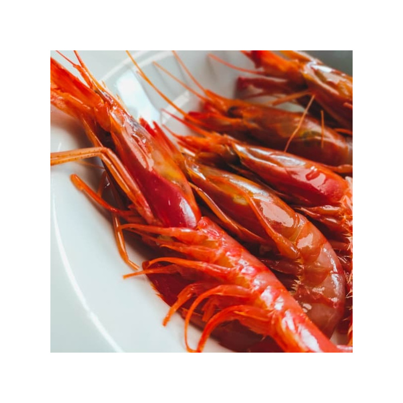 Gamba Roja alistada 1kg