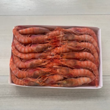 Gamba Roja alistada 1kg