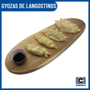 Receta de gyozas con langostinos - Compesca