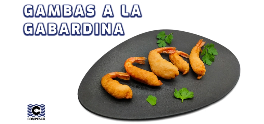 Recetas gambas a la gabardina