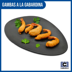 Receta de Compesca de gambas a la gabardina