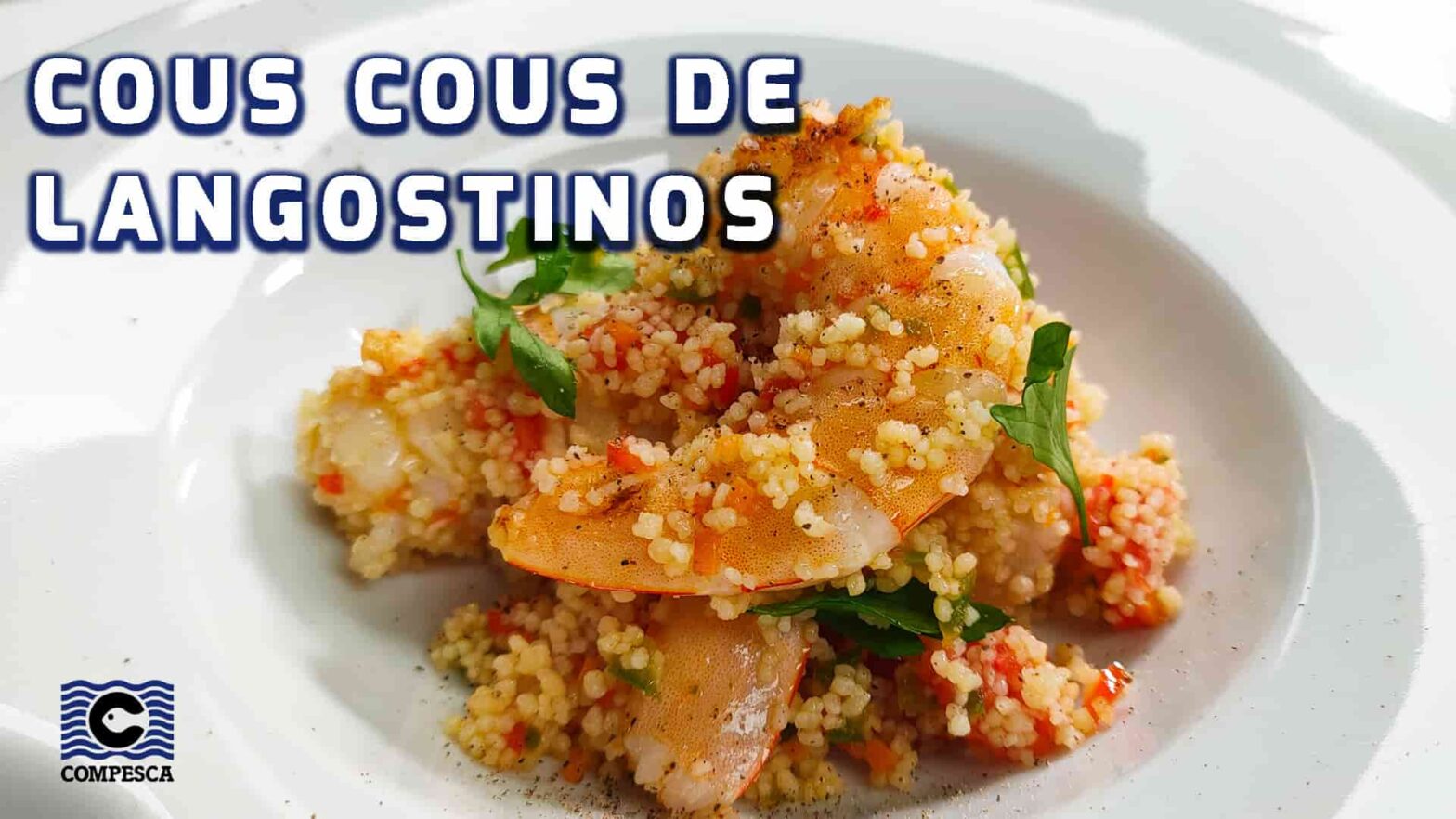 Cous cous de langostinos