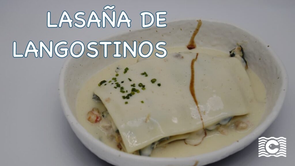 Receta de lasaña de langostinos