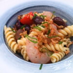 Receta de ensalada de pasta con gambas