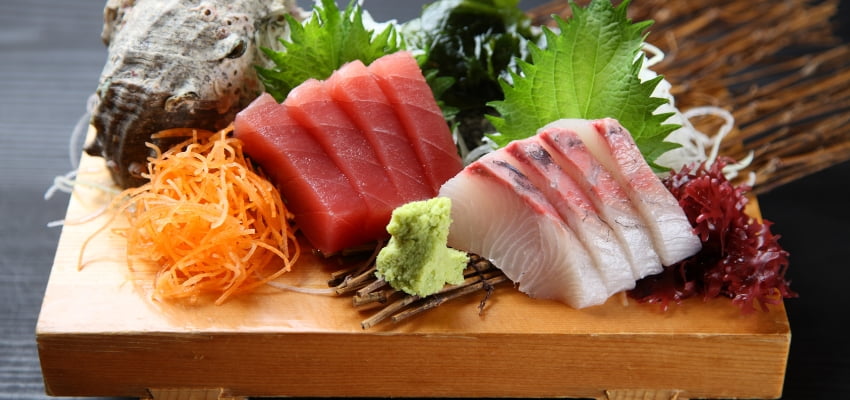 tipos de corte sashimi