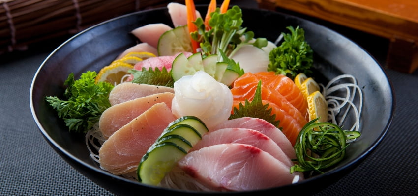 tipos de corte sashimi